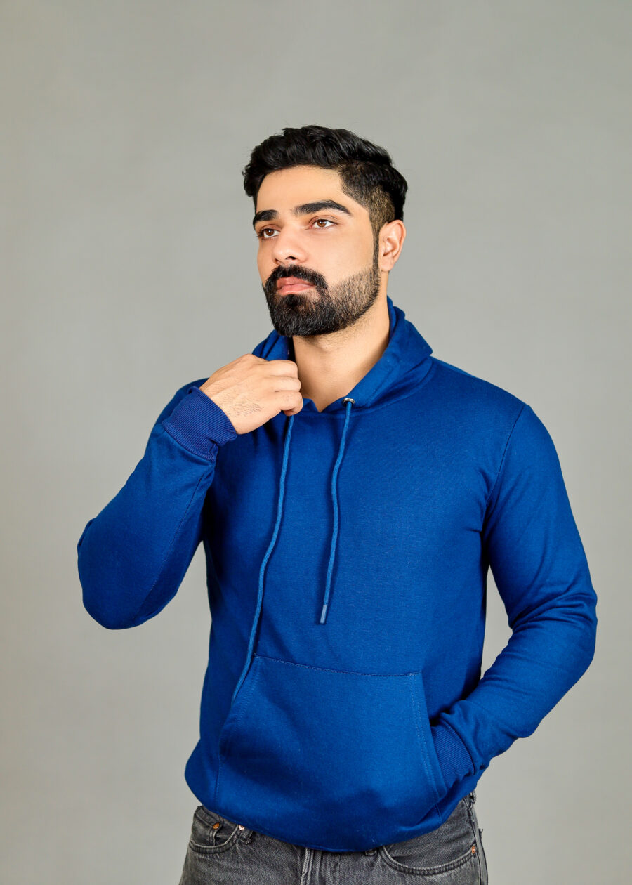 Men's Solid Hoodie - Image 7